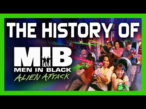 Exploring The History of Men in Black Alien Attack (Universal Orlando)