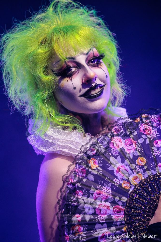 Jinx Aesthel modeling, photographed by Laura Coldwell-Stewart