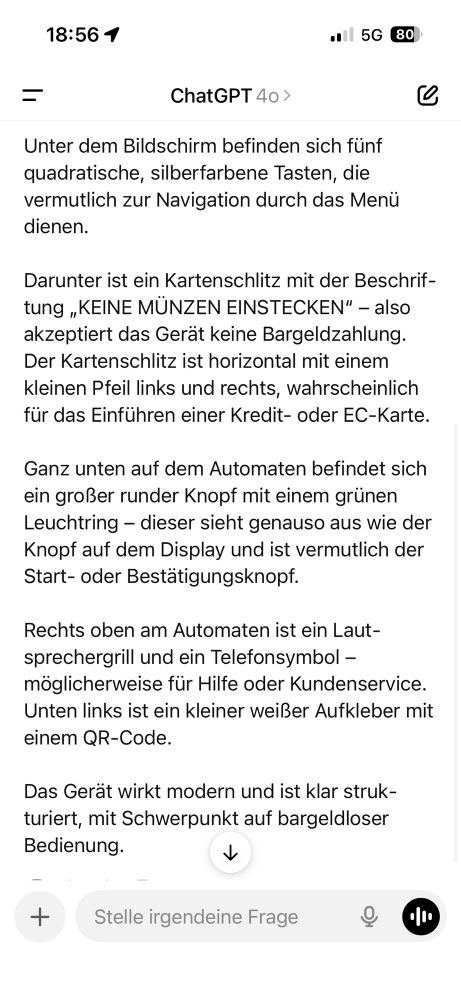Bildbeschreibung durch ChatGPT Teil 2