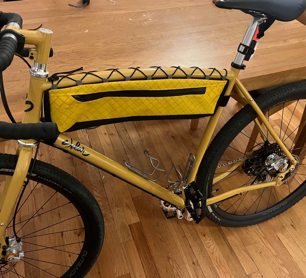 Bike with bag 