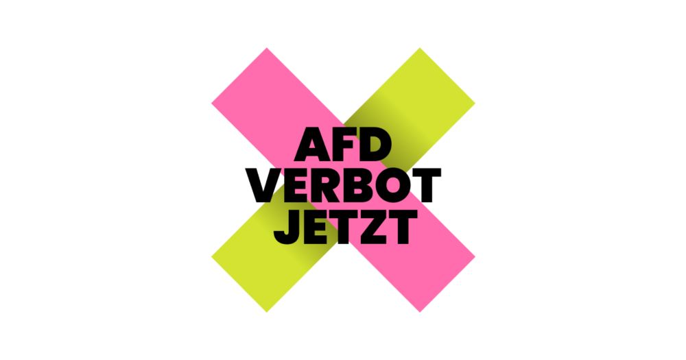 AfD Verbot Jetzt!