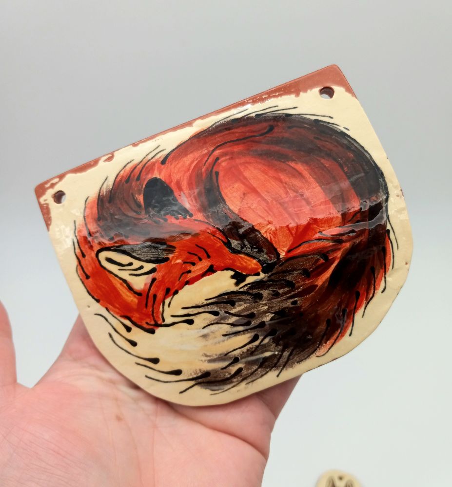 Close up photo of the fox