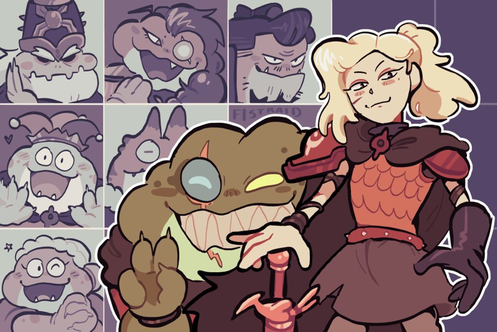 sasha and toads.