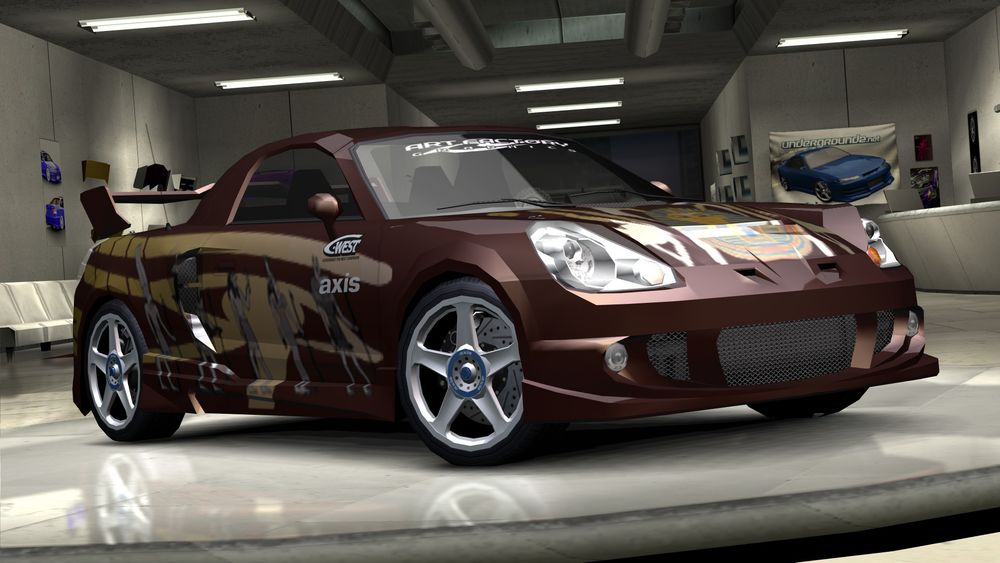 Car: Toyota MR-S, made by Yuuri - twitter @YuuriBun32