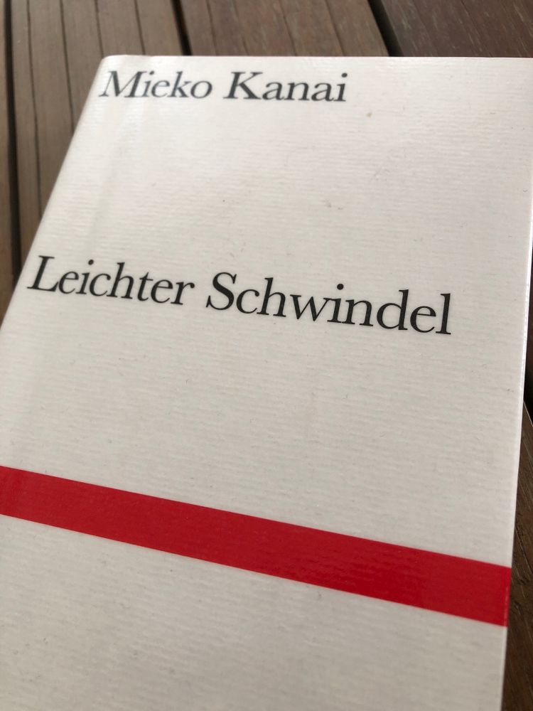 Buchcover von Mieko Kanai: Leichter Schwindel. 