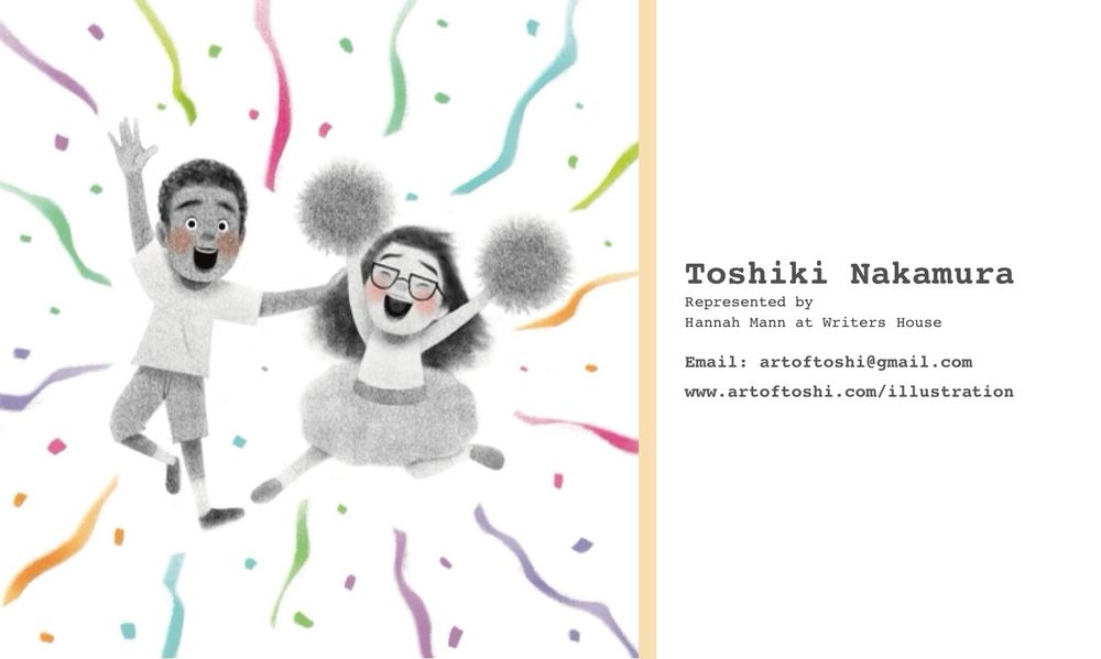 2 kids cheering on with confetti.