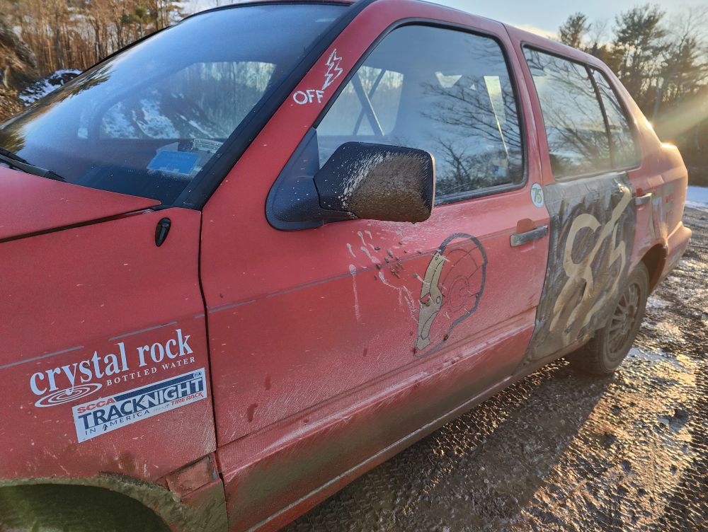 Left side of the 1995 Jetta