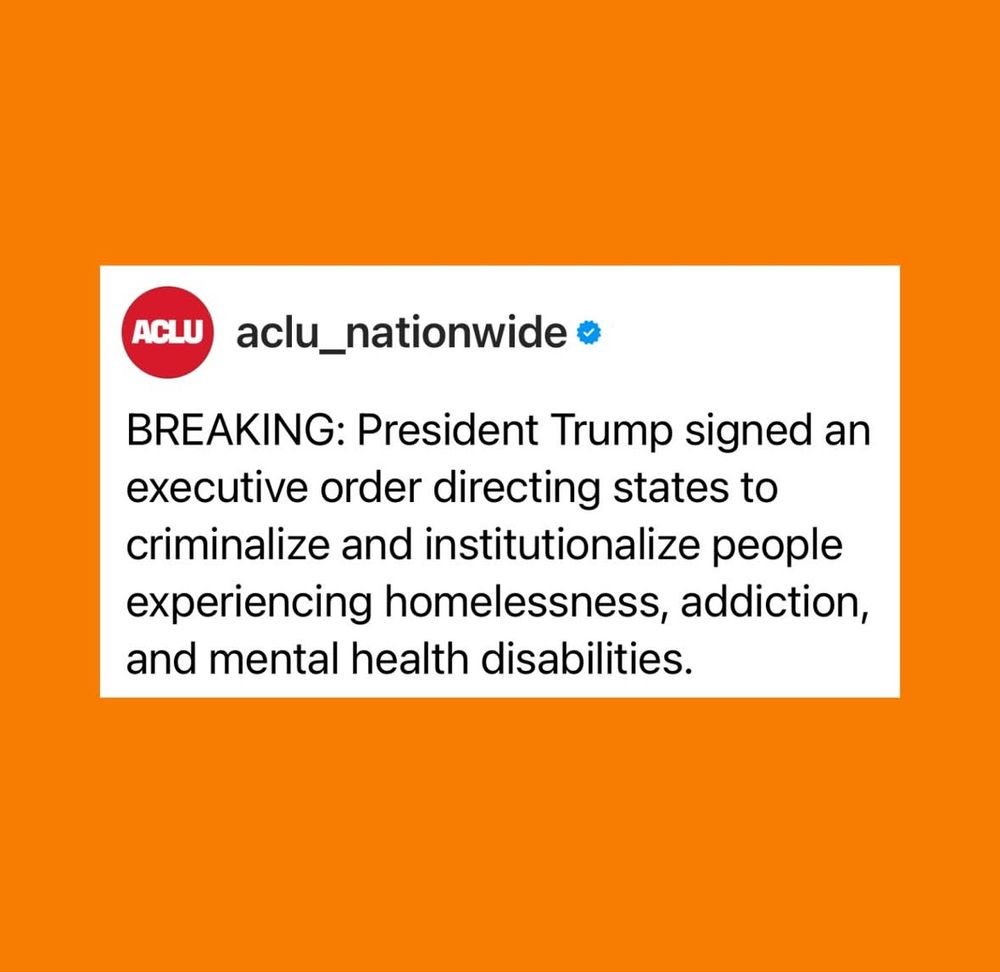 screenshot of ACLU Statement