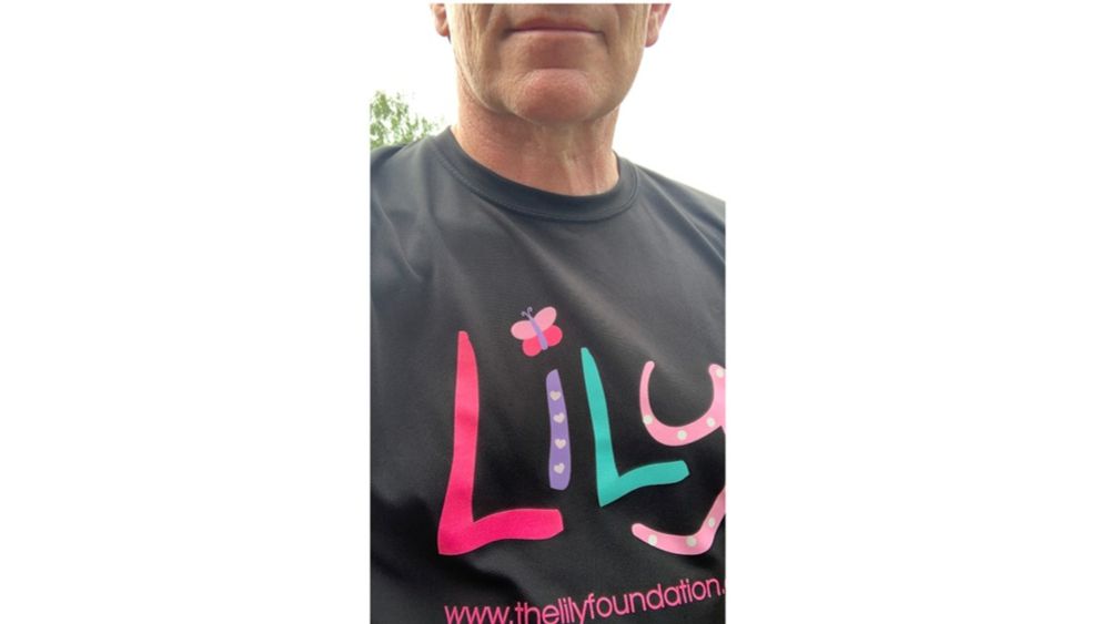 Andrew's Loch Ness Marathon run for The Lily Foundation