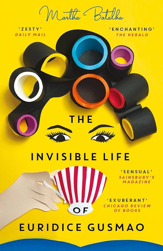 Book cover for ‘The Invisible Life of Eurídice Gusmão’ by Martha Batalha
