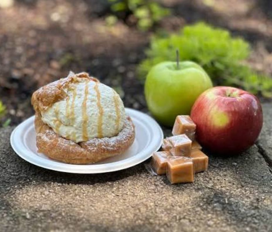 Schmidt’s annual cream puff flavor for the year: caramel apple 