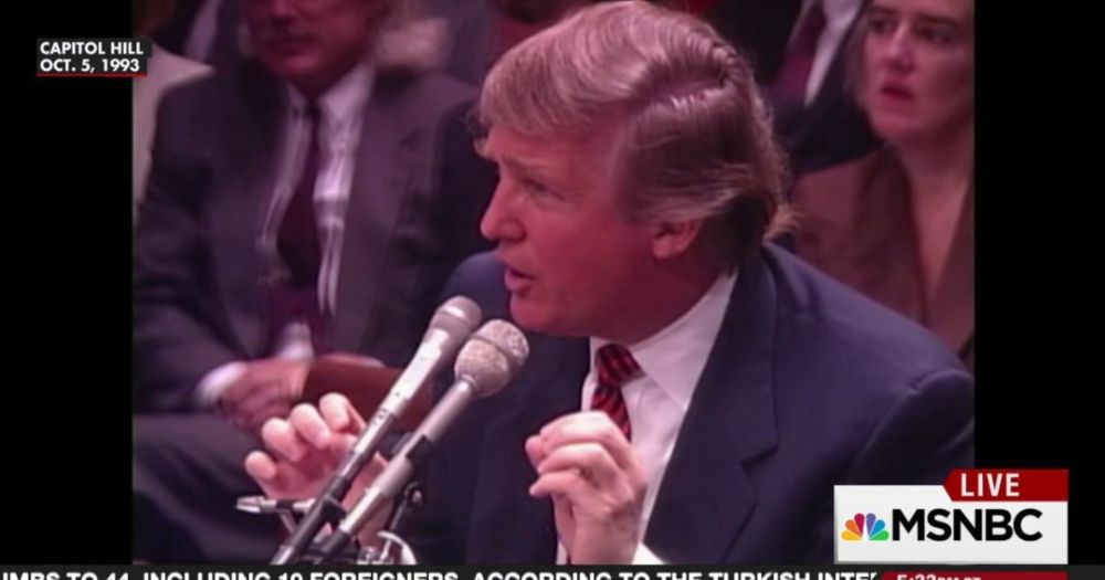 Trump in 1993: 'They don't look Indian'