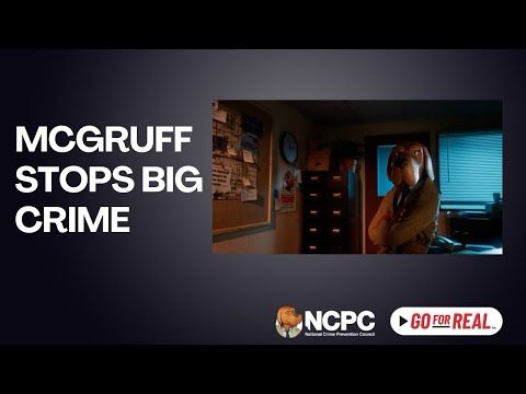 McGruff Stops Big Crime (60 seconds x English)
