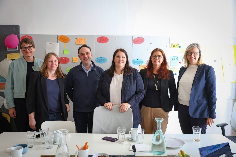 Unterwegs mit Vizebürgermeisterin Kathrin Gaal und Gemeinderätin Nina Abrahamczik 