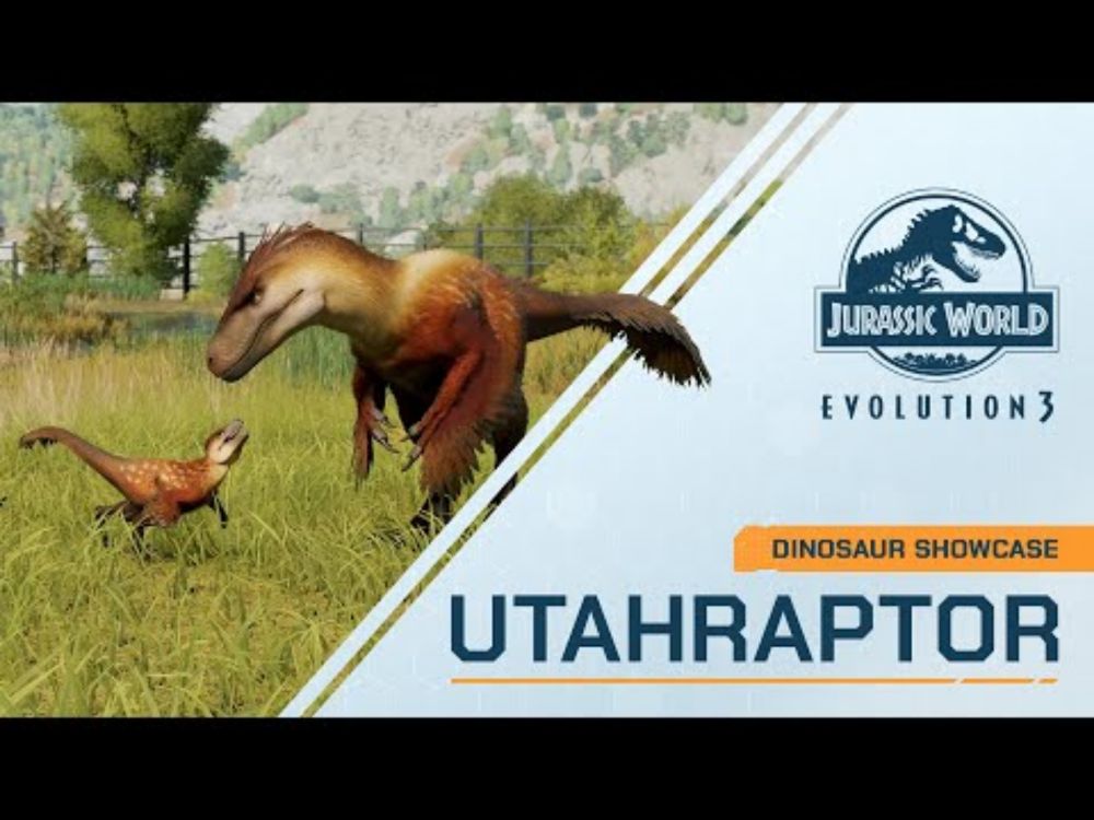 Jurassic World Evolution 3 | Utahraptor | Dinosaur Showcase