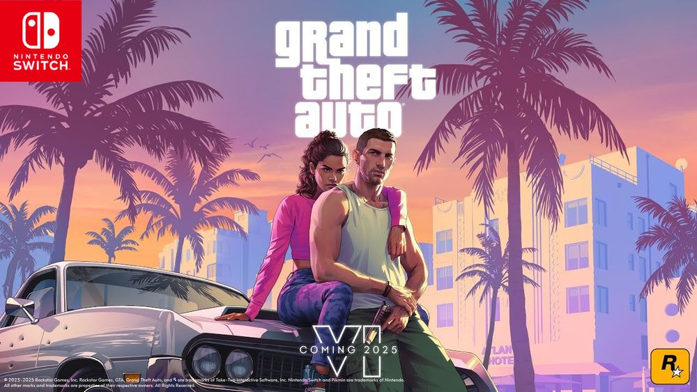 Grand Theft Auto VI coming to Nintendo Switch in 2025