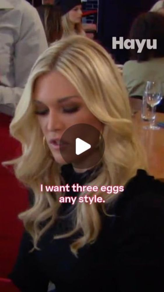 BrandsbyBravo on Instagram: "It was as if she had never ordered eggs before. What’s your egg order?"