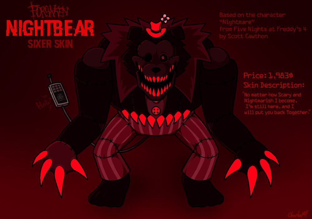Nightbear skin for Sixer