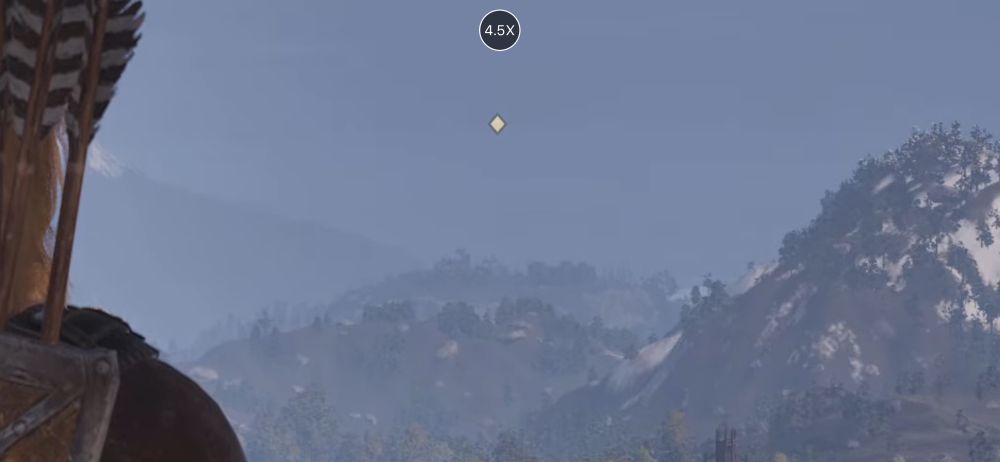 Same image, zoomed in on the farthest city, Kvatch