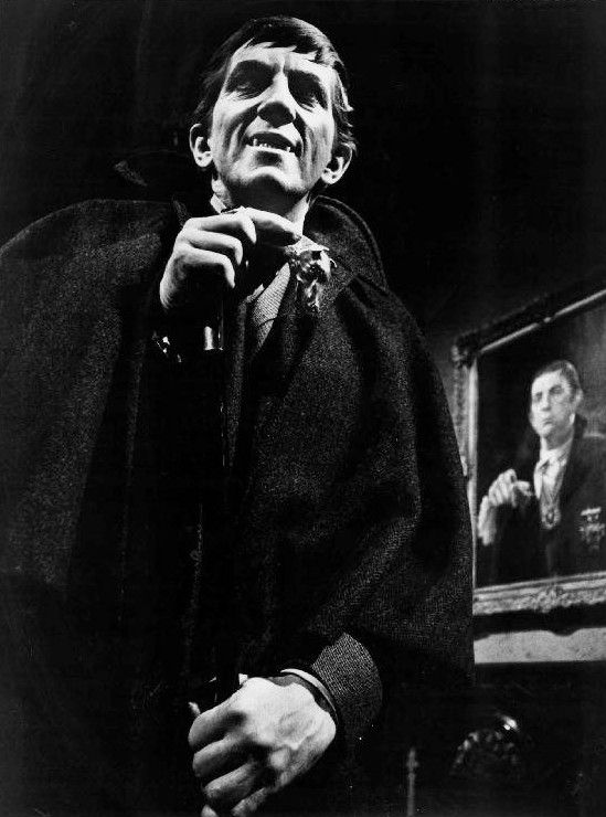 Jonathan Frid as Barnabas Collins in Dark Shadows.
