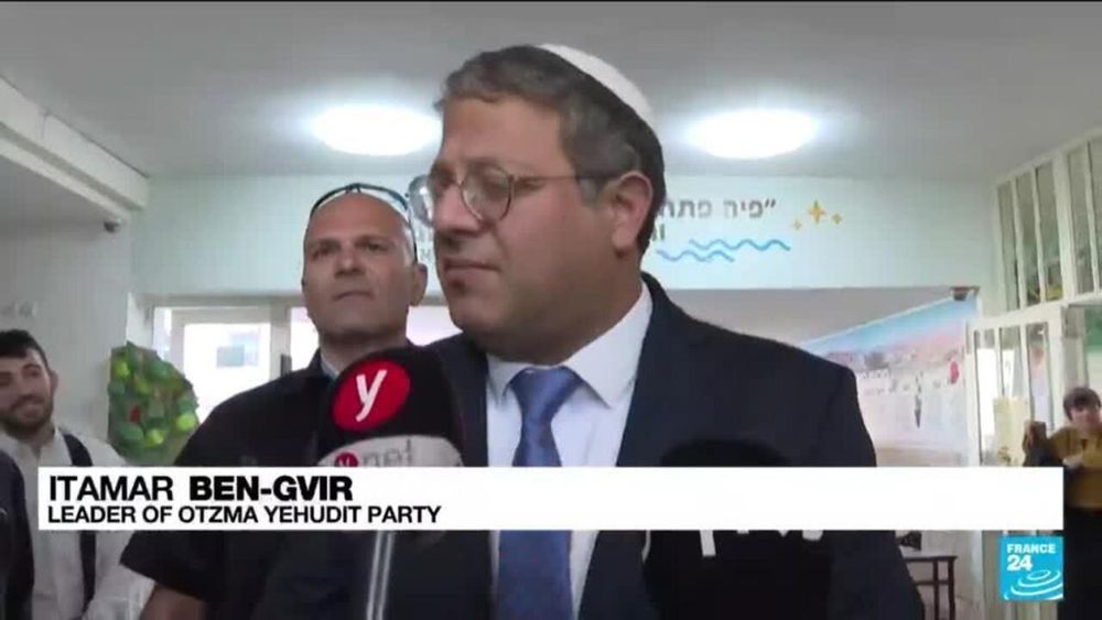 Itama Ben Gvir. Most extreme ultranationalist leader in Israel.