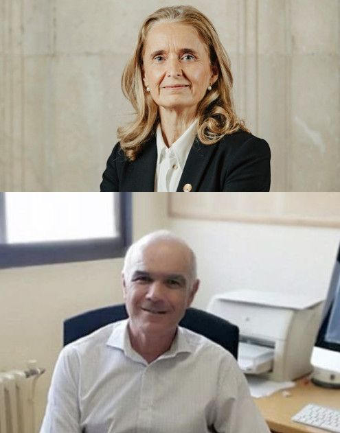 Carmen Barroso y José Luis Galán.