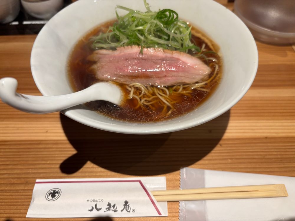 京都鴨らーめん九条ねぎ
Kyoto Kamo Ramen with Kujo Negi
