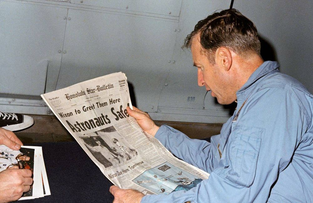 Veteran of four spaceflights dies at 97

 

Obit  Jim Lovell, the former US astronaut and commander of the Apollo 13 mission, has died at the age of 97.…