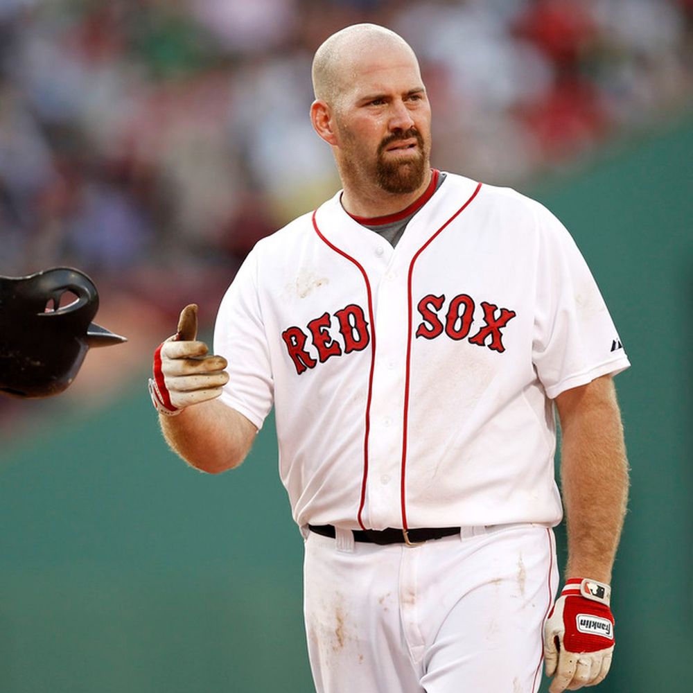 Baseball player/Greek God of Walks Kevin Youkilis