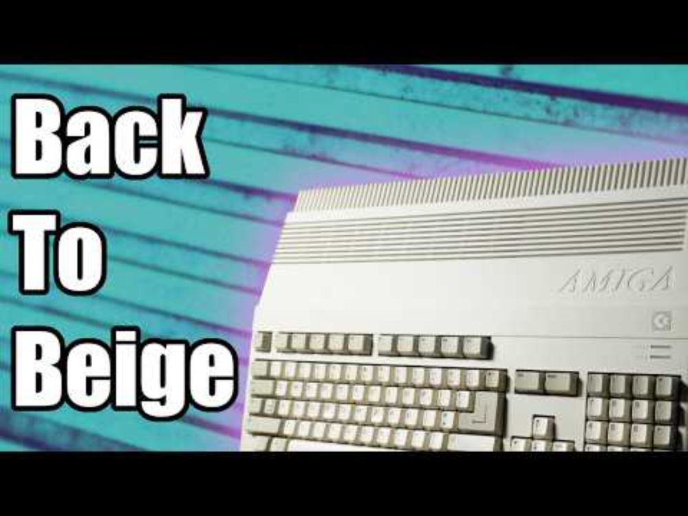 Amiga 500 Restoration - Part 1 - Back To Beige