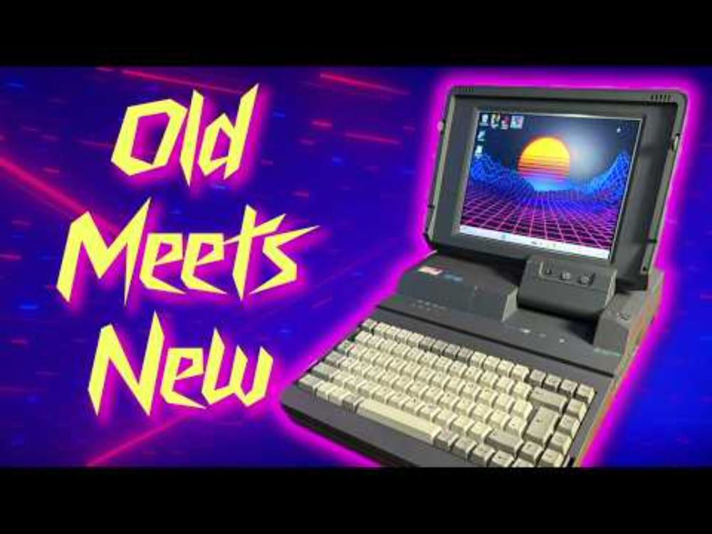 This Retro Laptop Hides a Secret