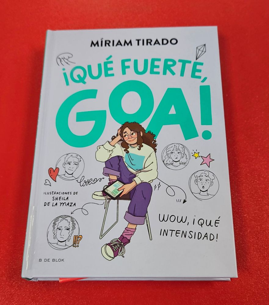 Portada del libro "¡Qué fuerte, Goa!".