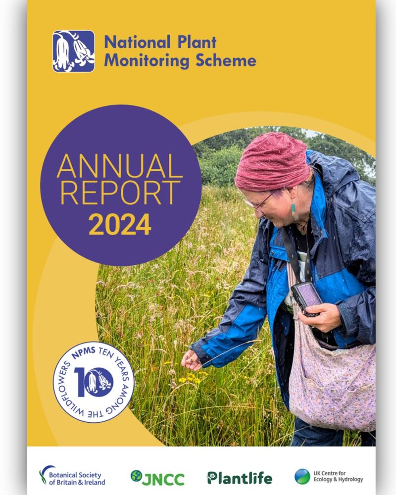 Front cover of National Plant Monitoring Scheme Annual Report 2024