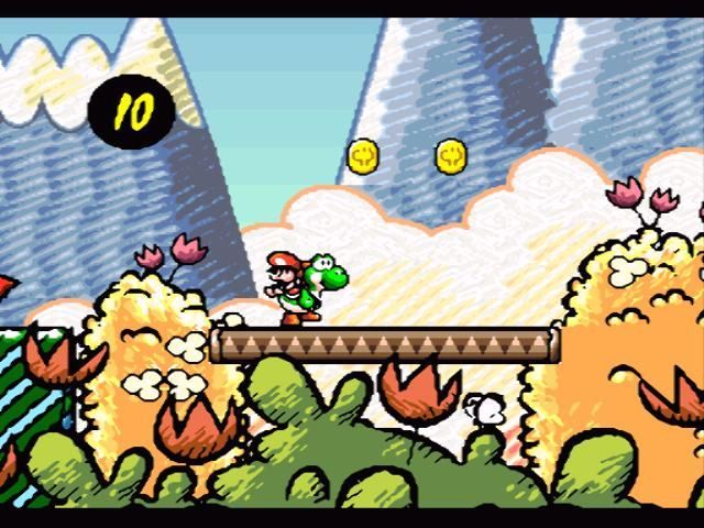 Super Mario World 2: Yoshi's Island screen shot