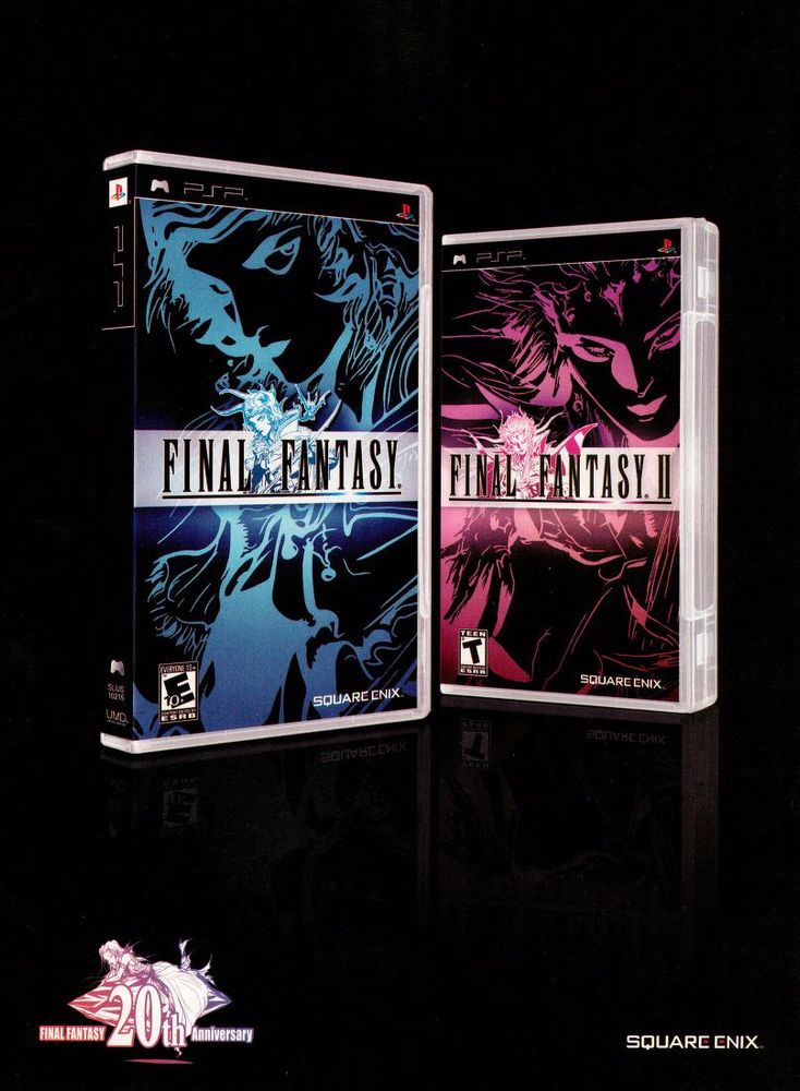 Final Fantasy & Final Fantasy II ad
Square Enix 
PSP
2007