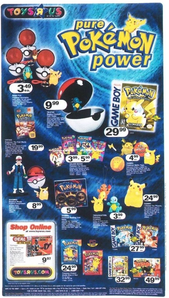 Toys R Us Pokémon Ad (1999)