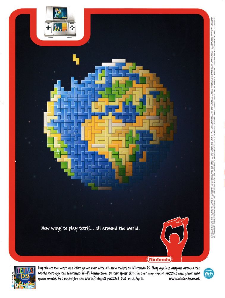 Tetris DS ad
Nintendo 
DS
2006