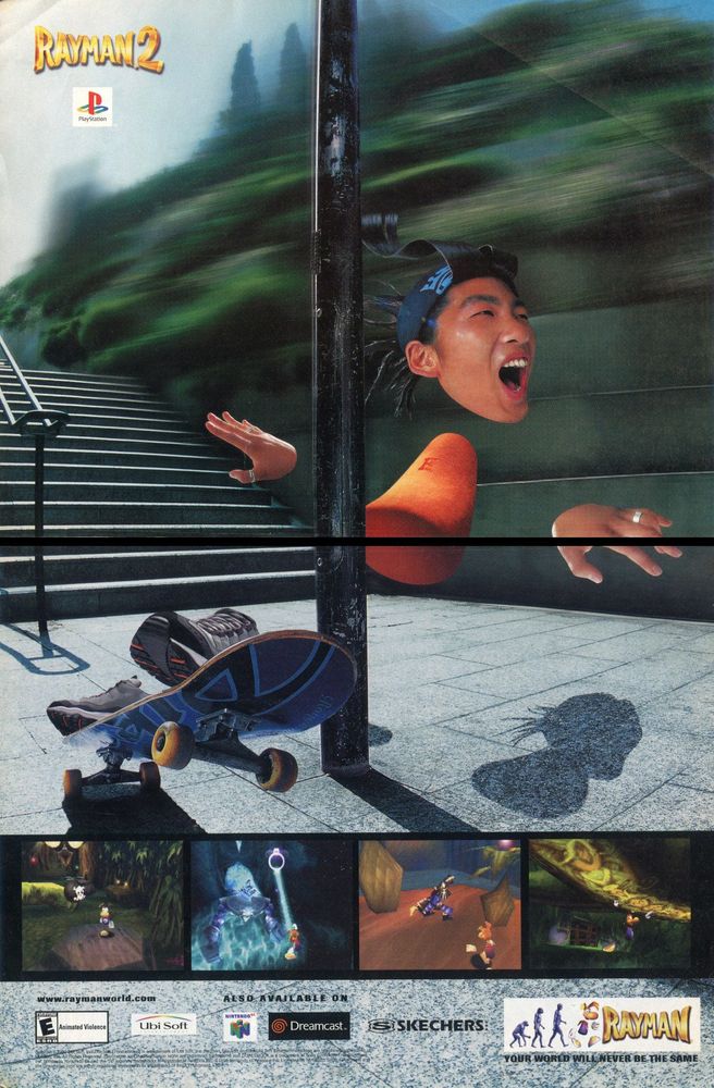 Rayman 2: The Great Escape ad (2000)