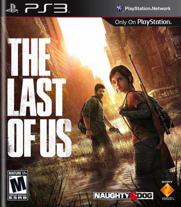 The Last of Us PS3 box art 

