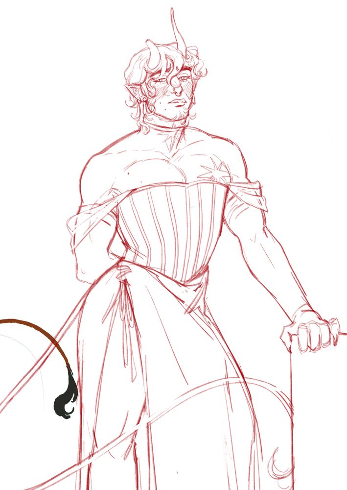 Archon is a corset and skirt