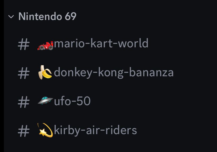 Some discord chats for switch 2 games