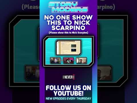 Do NOT show this to Nick Scarpino from #KindaFunny! Make sure he NEVER sees it! #Share #nickscarpino
