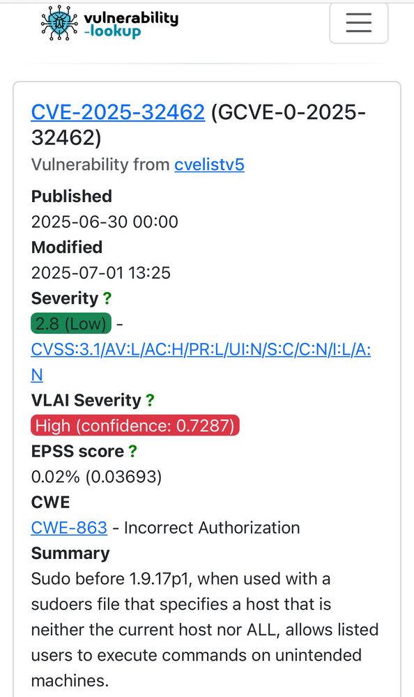 vulnerability lookup