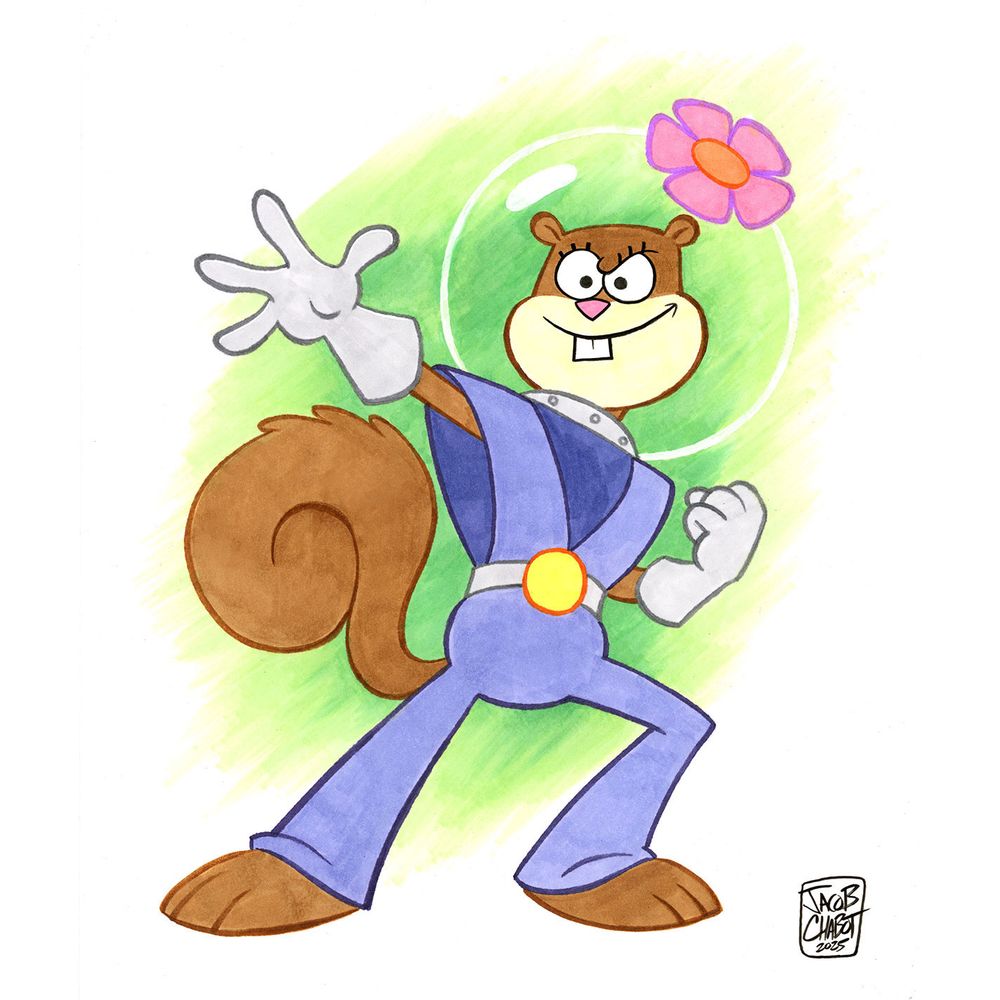 Sandy Cheeks as Miss Appear