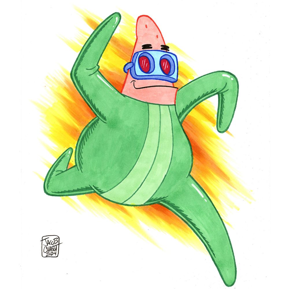 Patrick as The Elastic Waistband