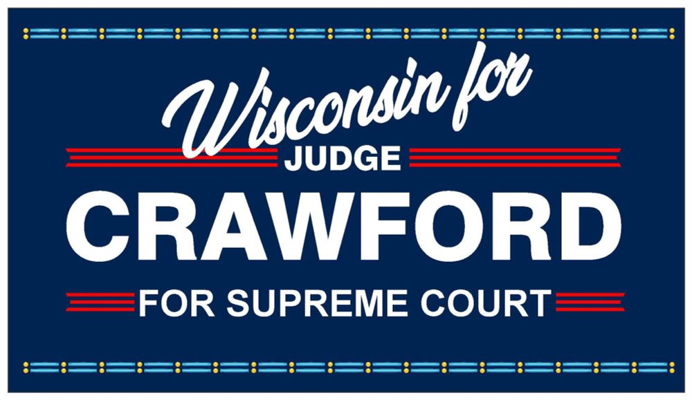 Quick story: when I got sworn in at the Capitol by the WI Supreme Court, I watched all the available Justices file in. It was all women. While RBG is controversial with Natives, immediately my thoughts went to, “when there are 9.” Thats when she said there will be enough women on the Supreme Court. That day turned out more perfect than I could imagine. We are fighting for the women, our daughters, nieces, and granddaughters. Tomorrow, Wisconsinites will decide whether a woman is a first class or second class citizen. Whether we have protections from r*pe and/or incest OR whether we will force children and women to bear the violence of men. Get out and vote. Protect our women. Protect our future. #SusanCrawford #WisconsinSupremeCourt #GetYourBootOffOurNecks