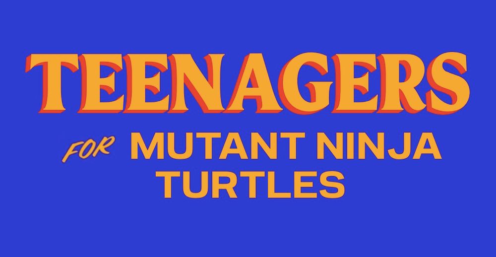 Teenagers for mutant ninja turtles