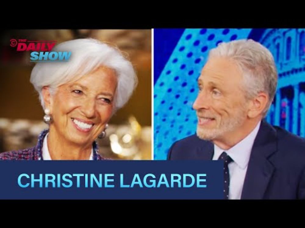 Christine Lagarde - Stabilizing Inflation & Regulating AI for the Global Economy | The Daily Show