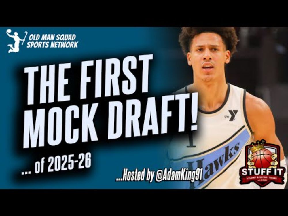 The *FIRST* Fantasy Mock Draft of 2025-26 hosted by Adam King