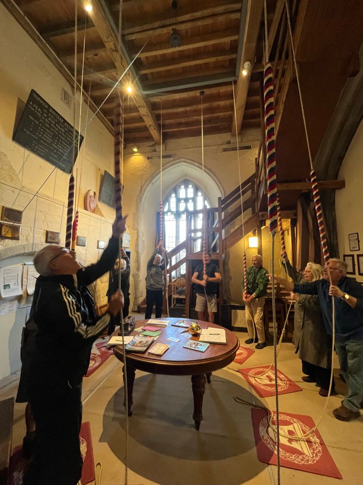 Bell ringing at the Minster